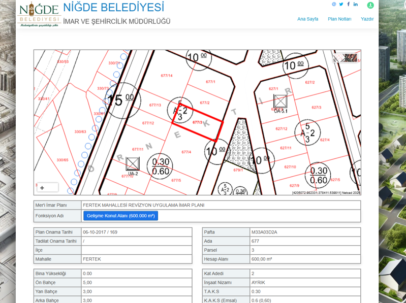 FERTEK'DE SÜPER SEYİRLİ SATILIK ARSA... Kapak Görseli